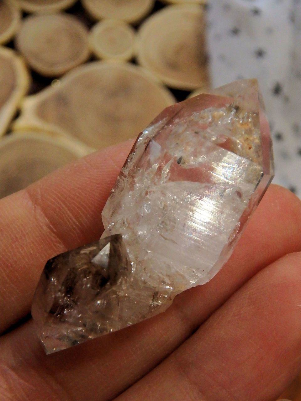  DT Brandberg Clear & Smoky Quartz Mother & Babe Collectors Specimen