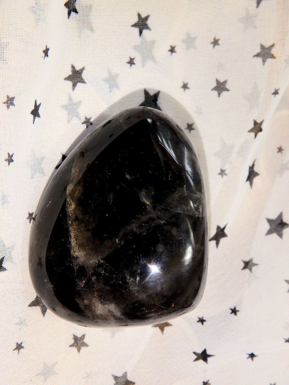  Deep Brown Smoky Quartz Shiny Hand Held Specimen 1