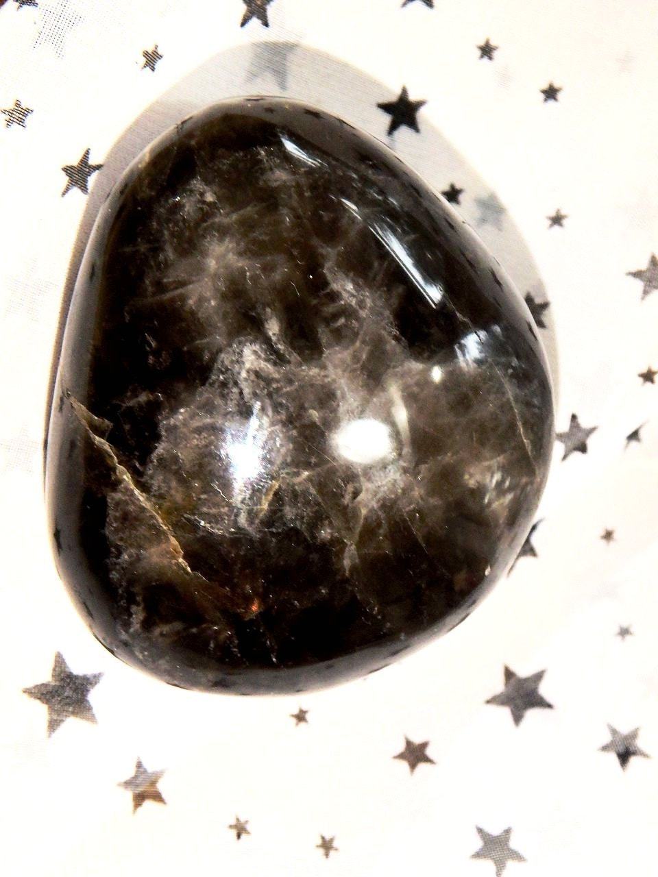  Deep Brown Smoky Quartz Shiny Hand Held Specimen 2
