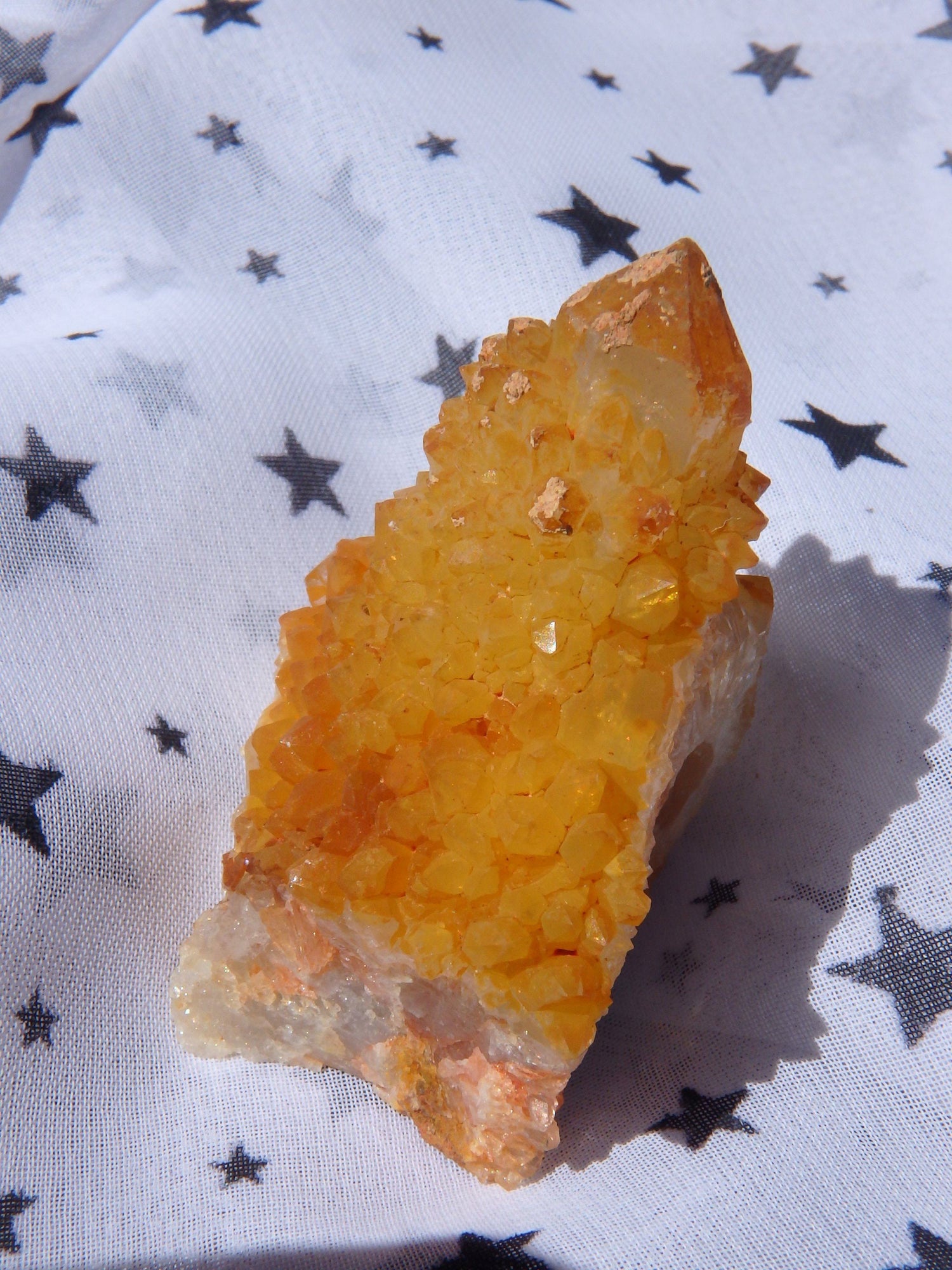  Completely Natural Standing Golden Citrine Spirit Quartz Specimen