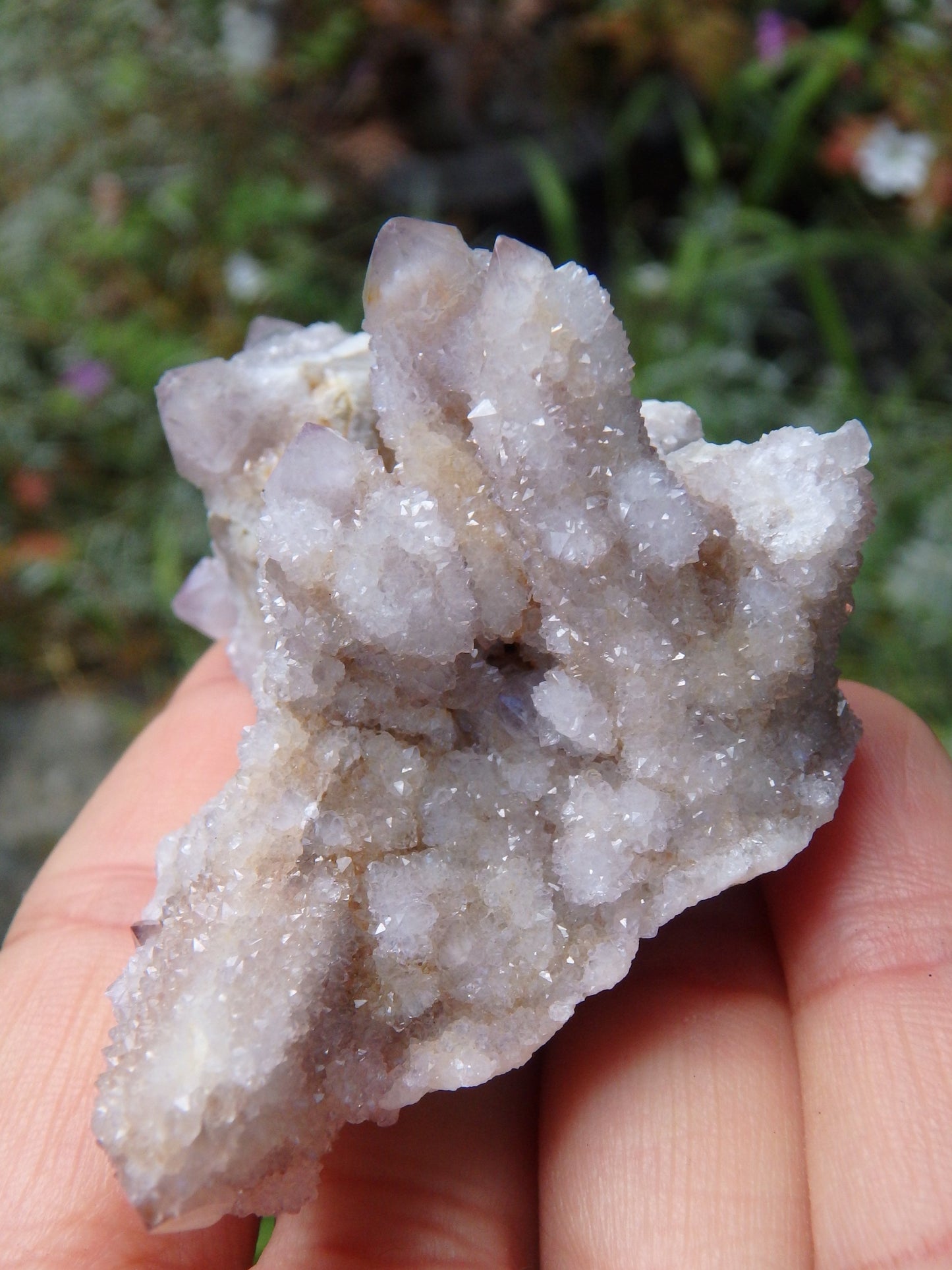 One of a Kind Shimmering Spirit Quartz Cluster from South Africa 1 - Metiz Tier Price