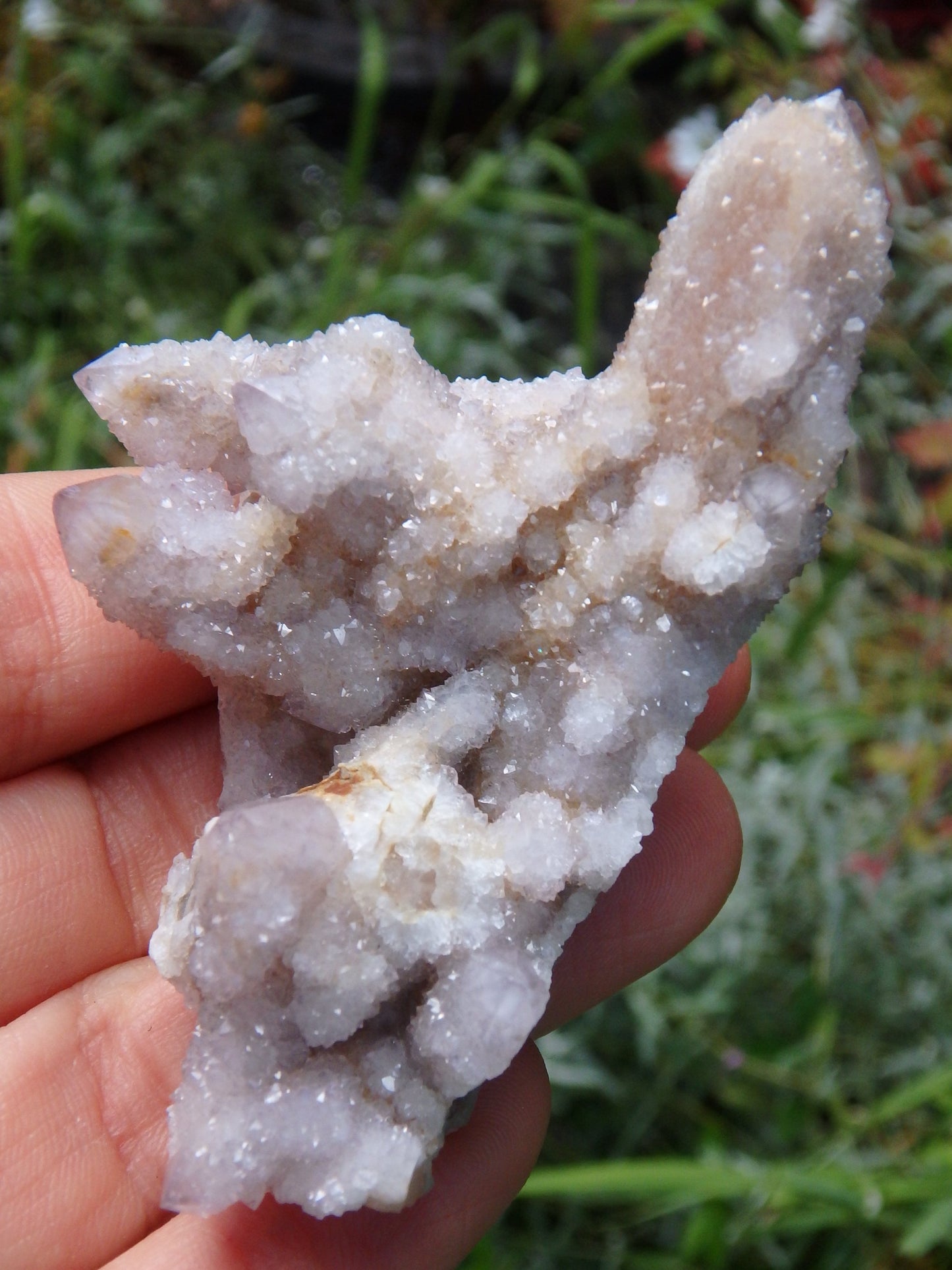 One of a Kind Shimmering Spirit Quartz Cluster from South Africa 1 - Metiz Tier Price