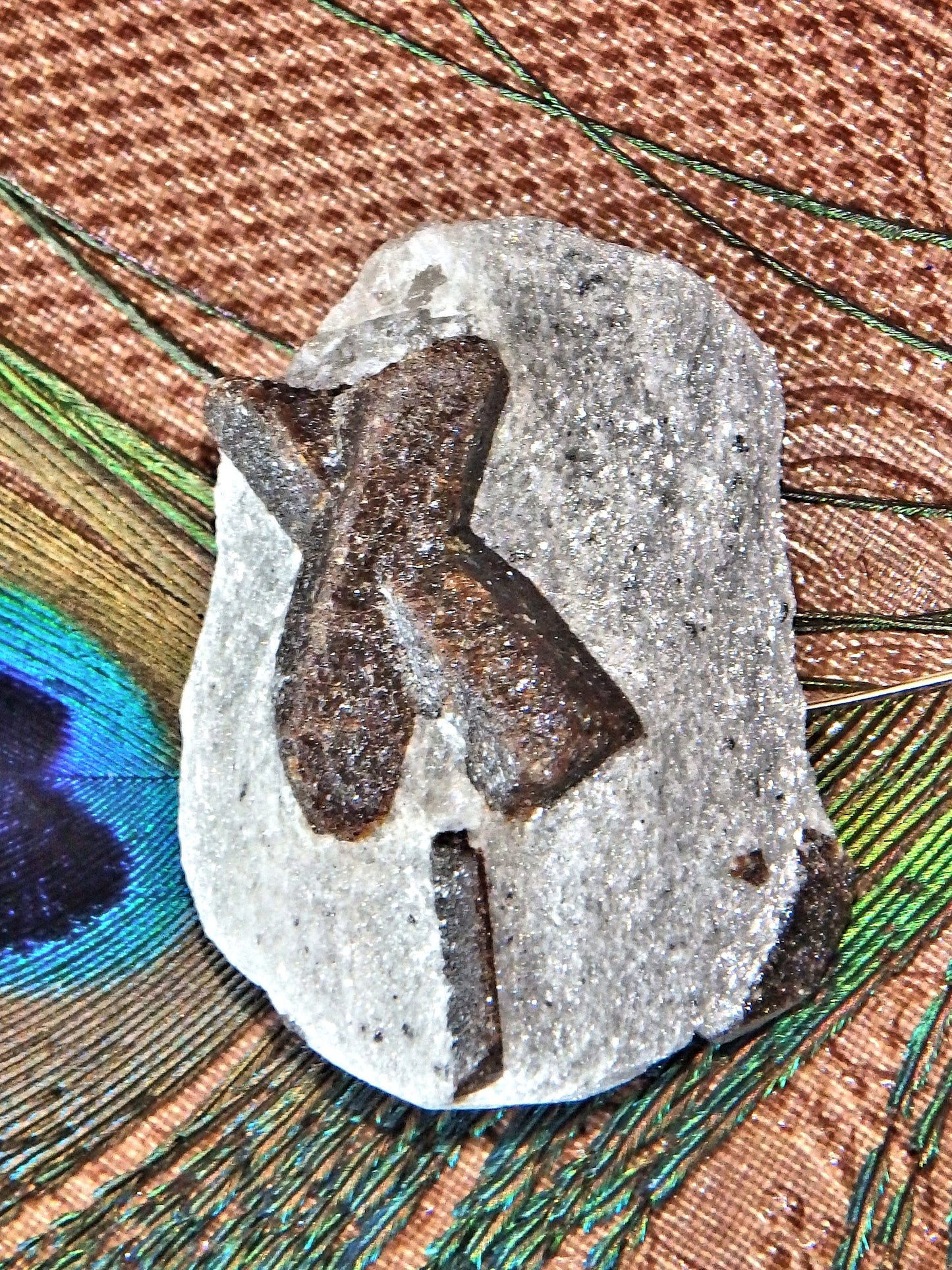 Natural & Rare Staurolite Specimen From Russia 1 - Earth Family Crystals