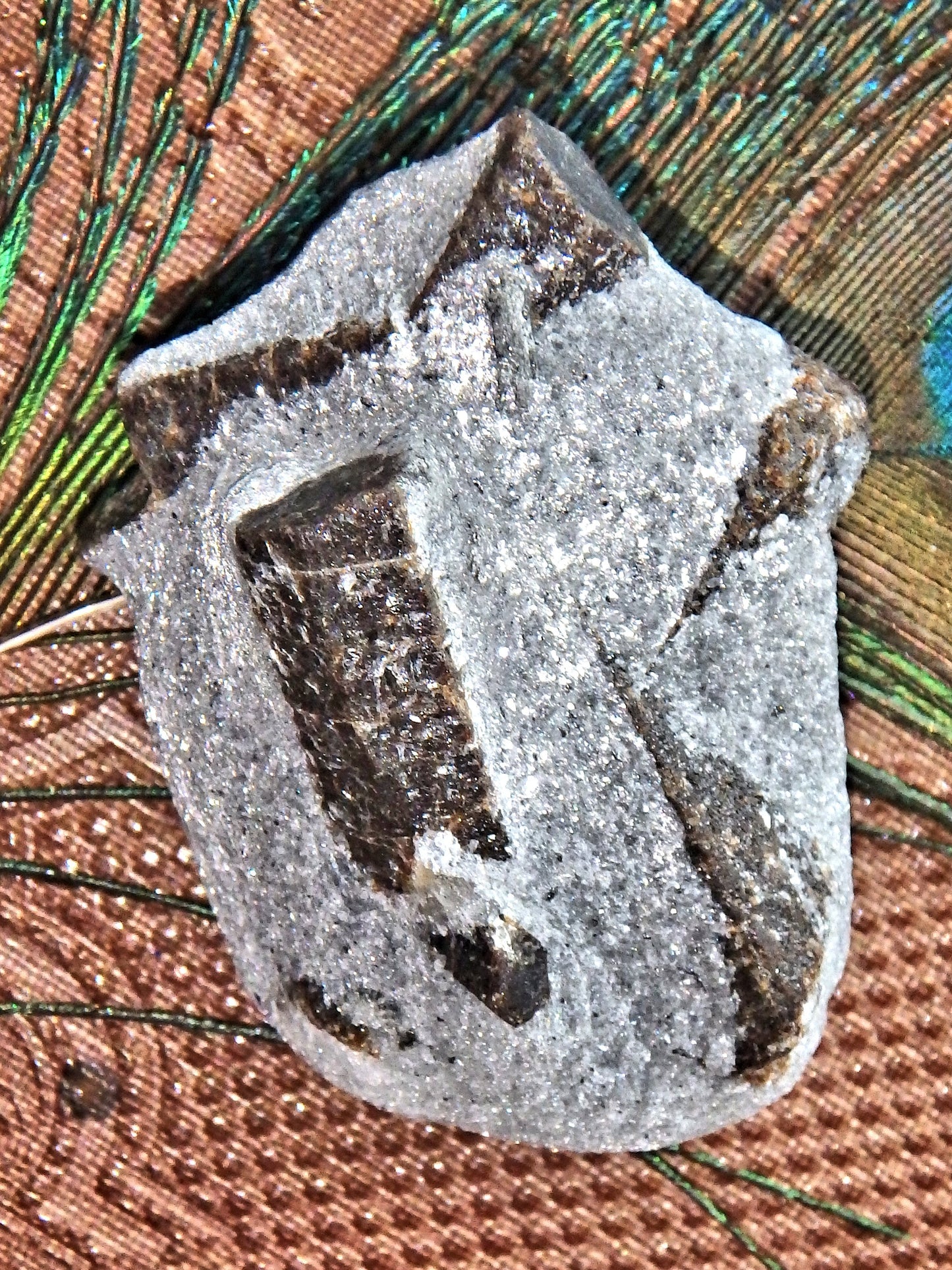Natural & Rare Staurolite Specimen From Russia 2 - Earth Family Crystals