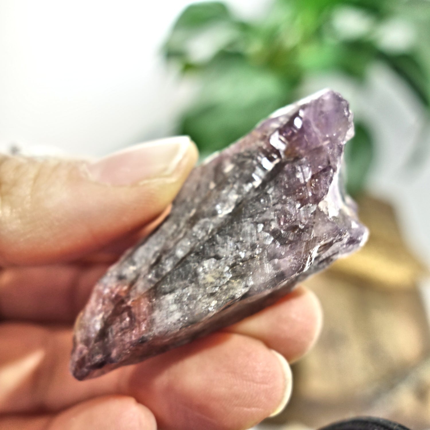 Gorgeous Inclusions Super 7 (Melody Stone) Natural Point From Brazil - Earth Family Crystals