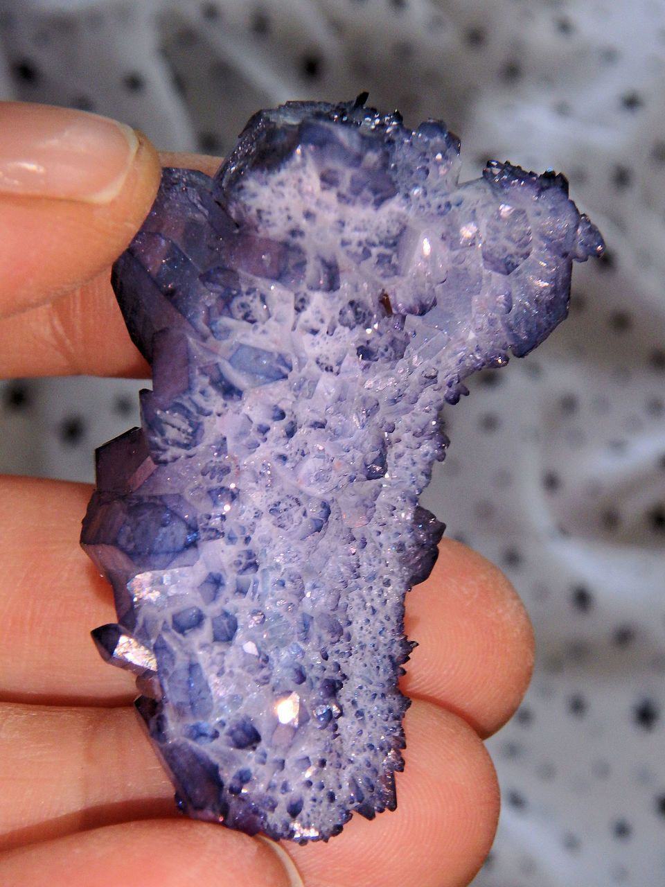  Amazing Sparkle Arkansas Quartz Tanzan Aura Cluster 3