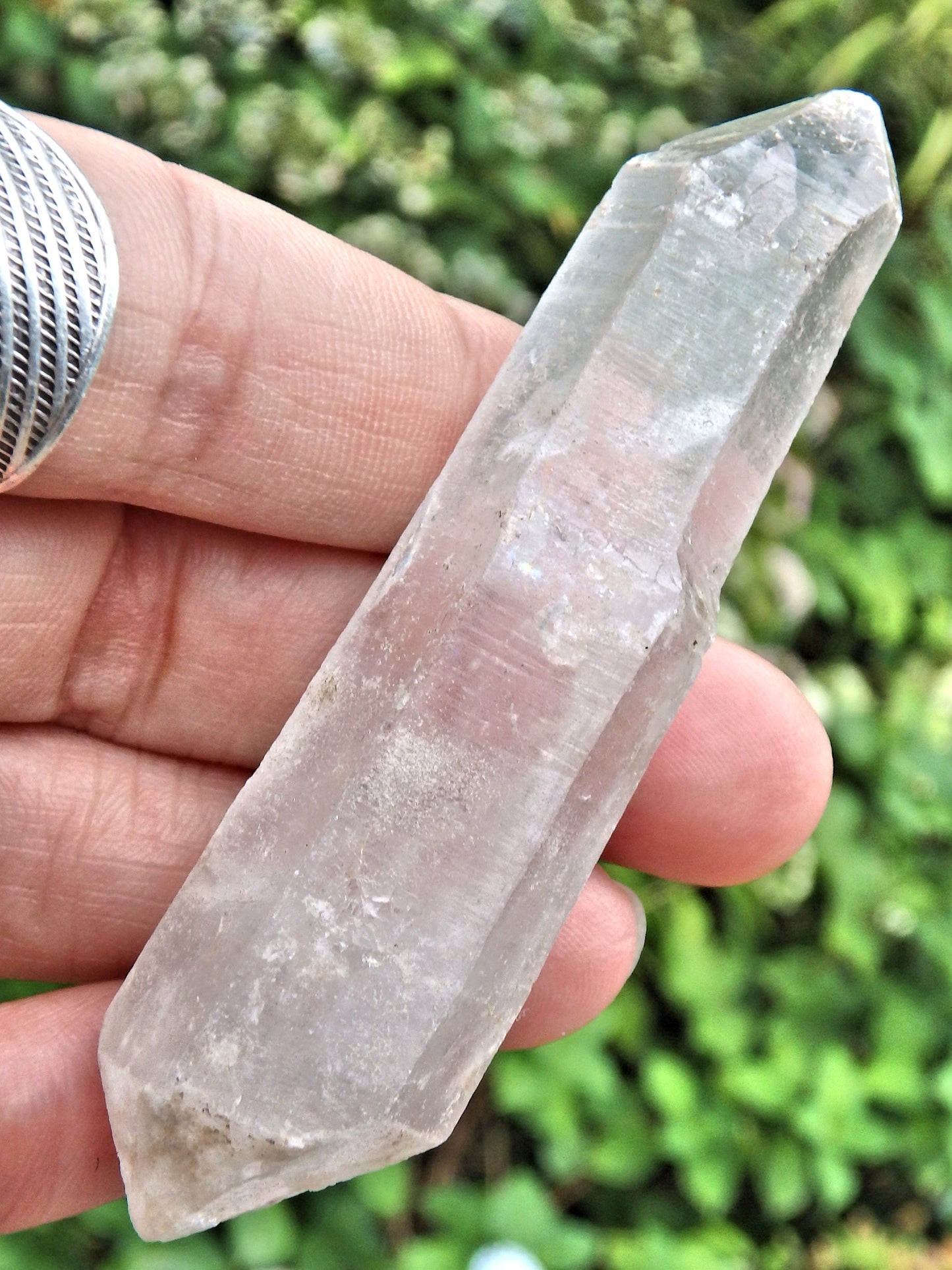 Hidden Rainbows Tibetan Double Terminated Point 1 - Earth Family Crystals