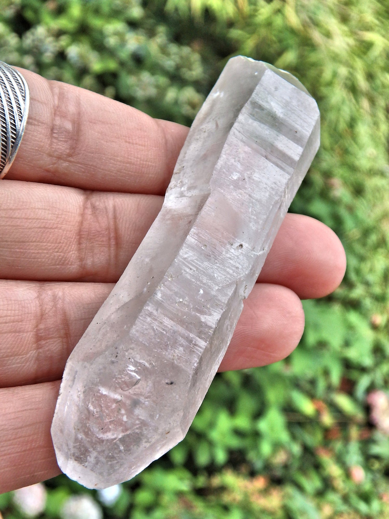 Hidden Rainbows Tibetan Double Terminated Point 2 - Earth Family Crystals