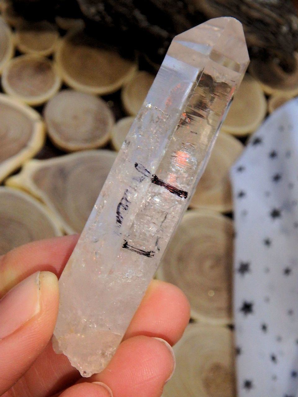  Brilliant Water Bubble Included Tibetan Quartz Point