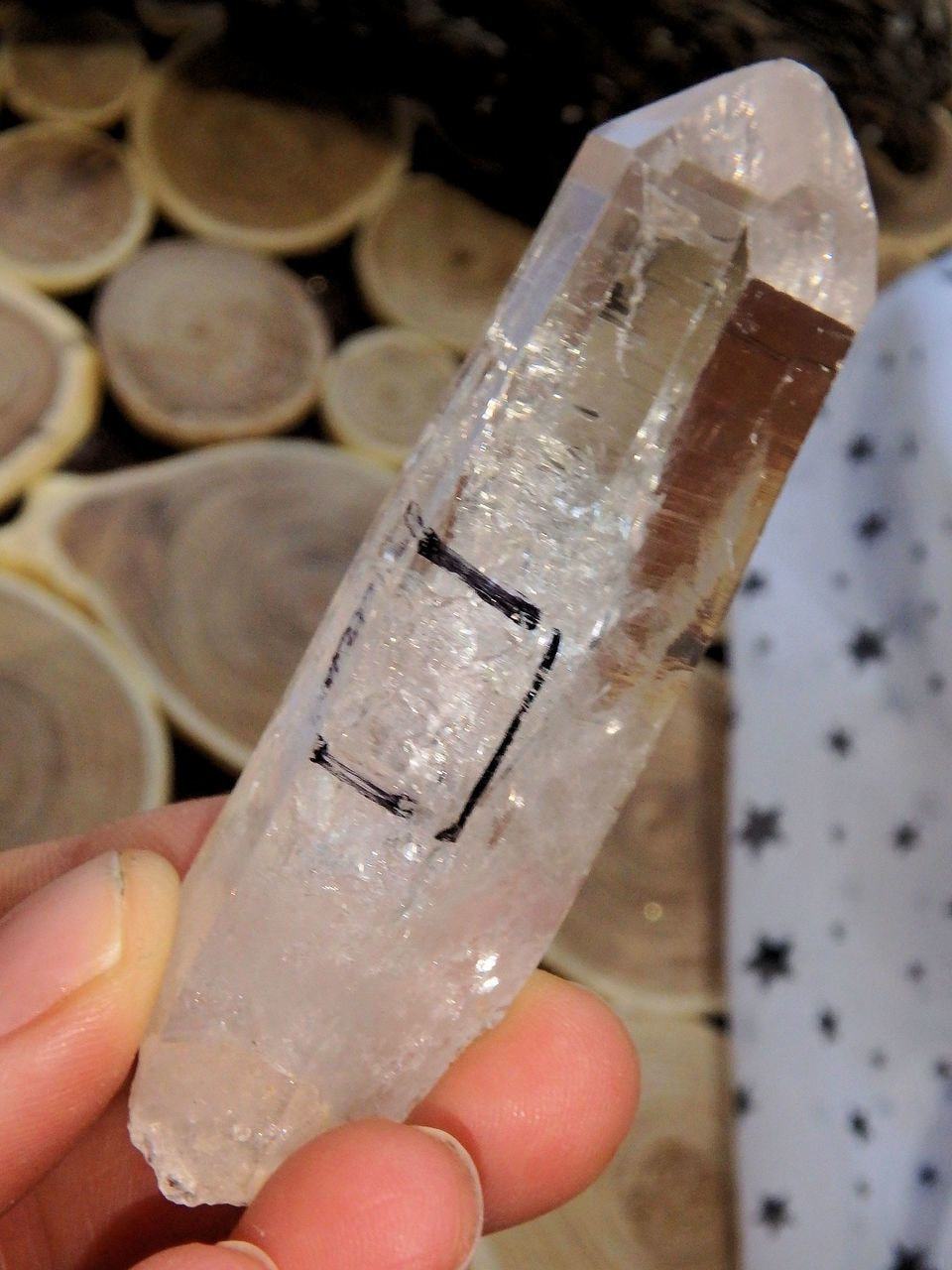  Brilliant Water Bubble Included Tibetan Quartz Point