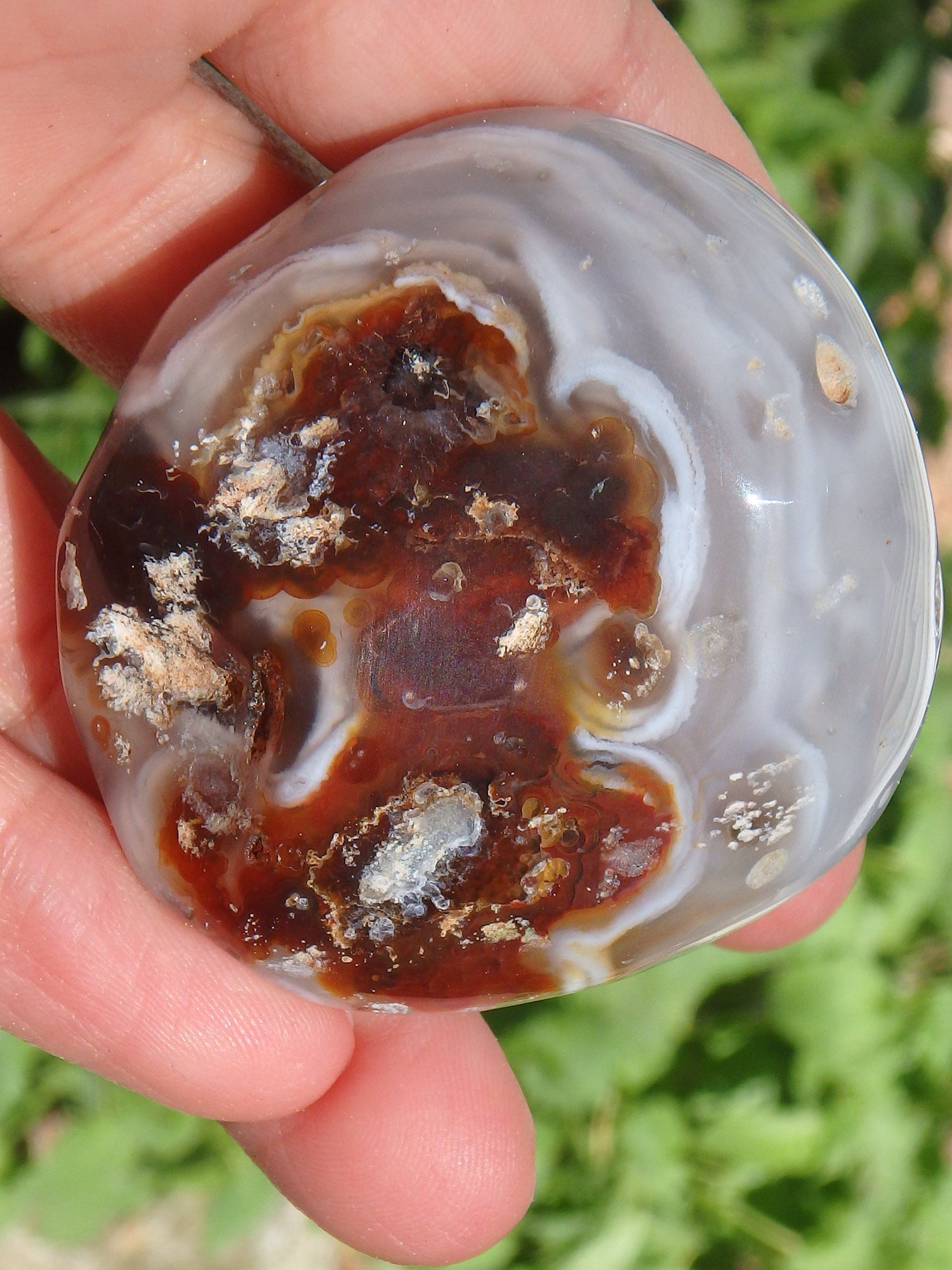  Ancient Water Enhydro Included Large Brazilian Agate Nodule