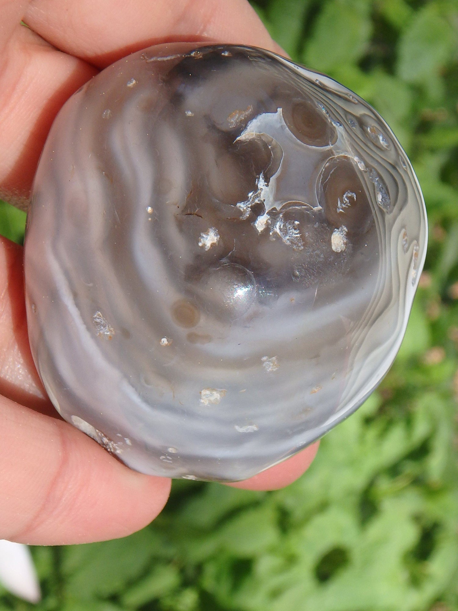  Ancient Water Enhydro Included Large Brazilian Agate Nodule
