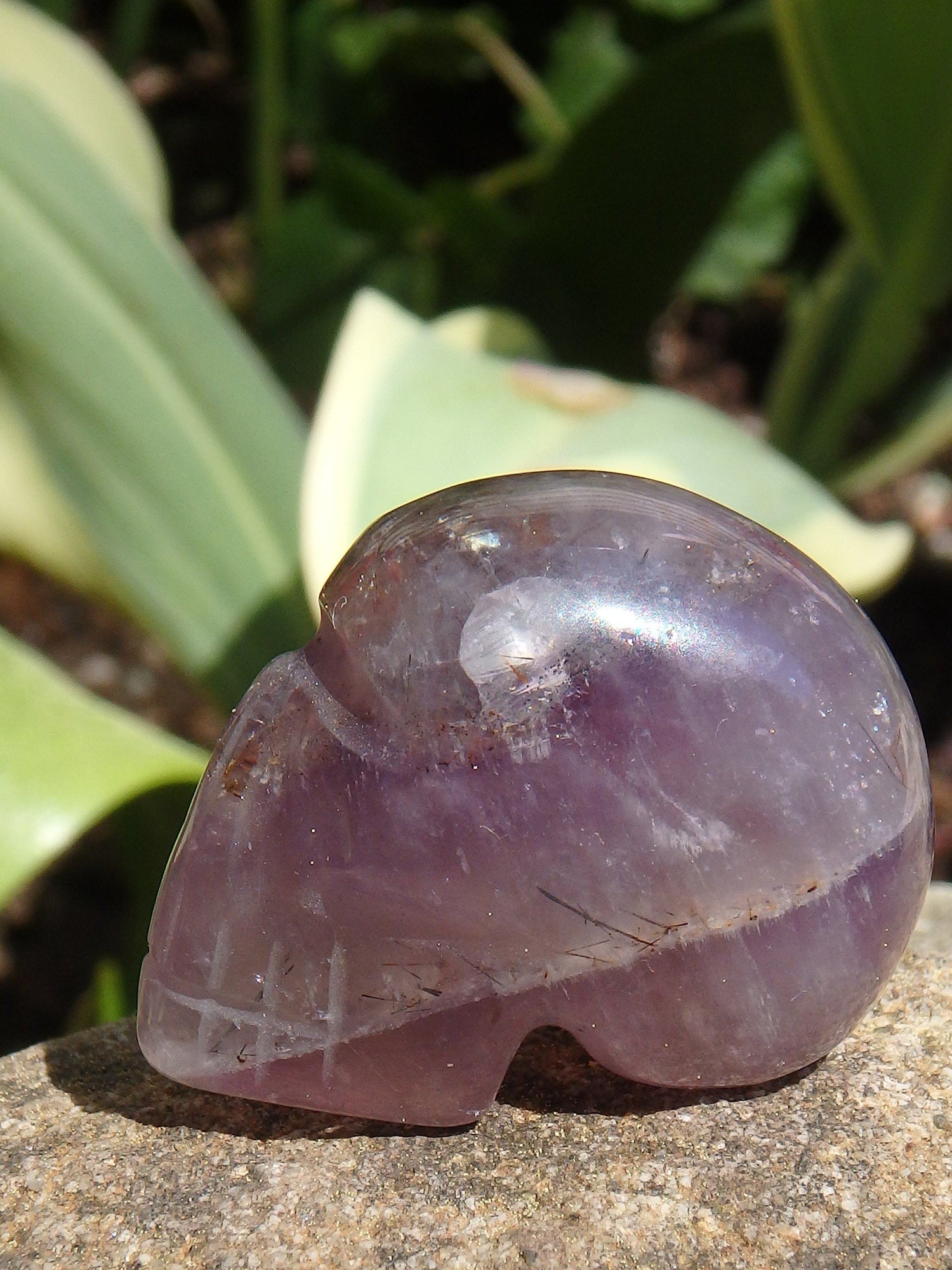  Auralite-23 Skull Carving From Canada 2