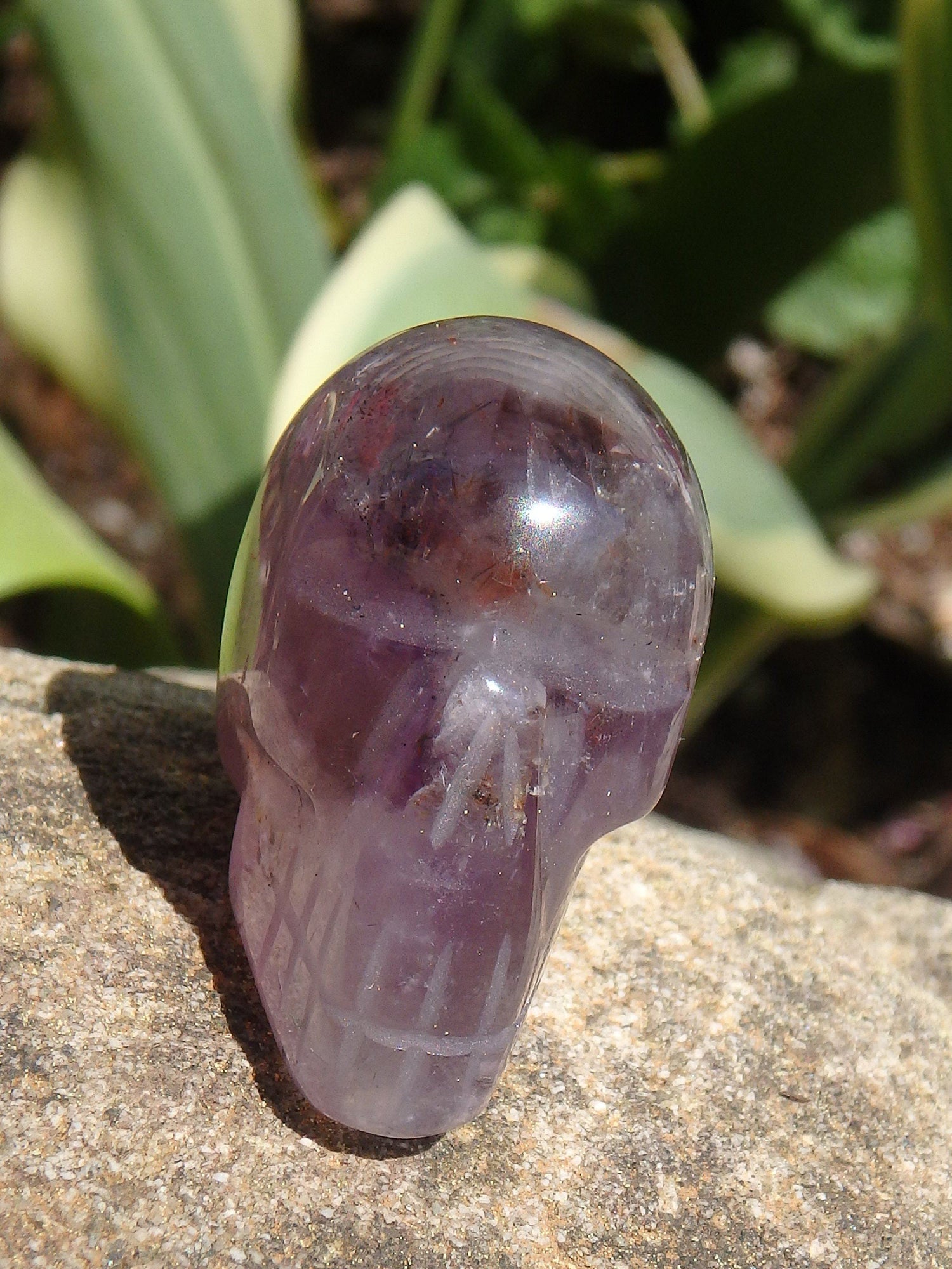  Auralite-23 Skull Carving From Canada 2