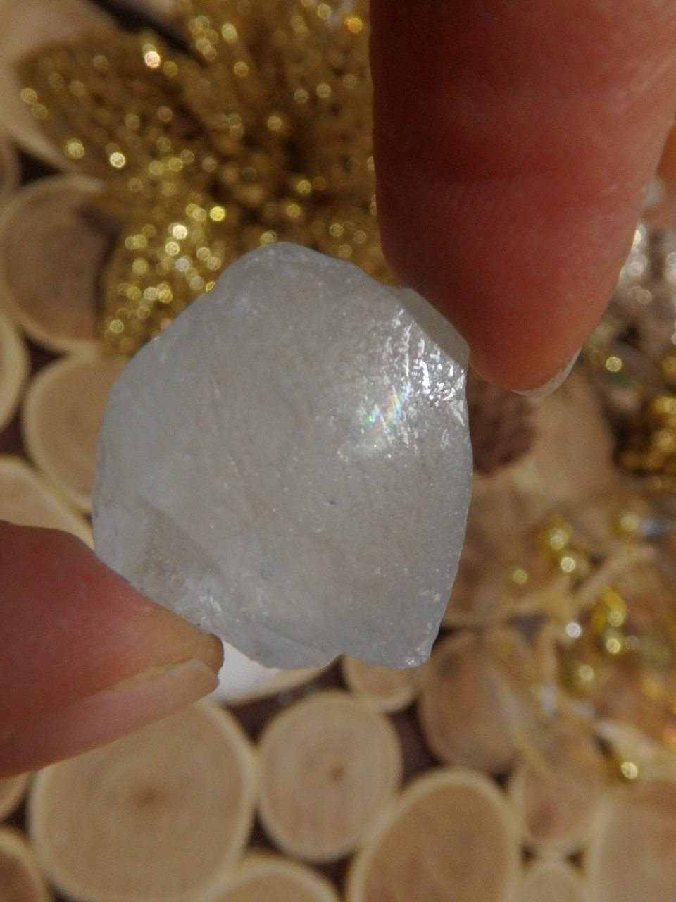 Natural Sky Blue Topaz From Brazil in Collectors Box 1 - Earth Family Crystals