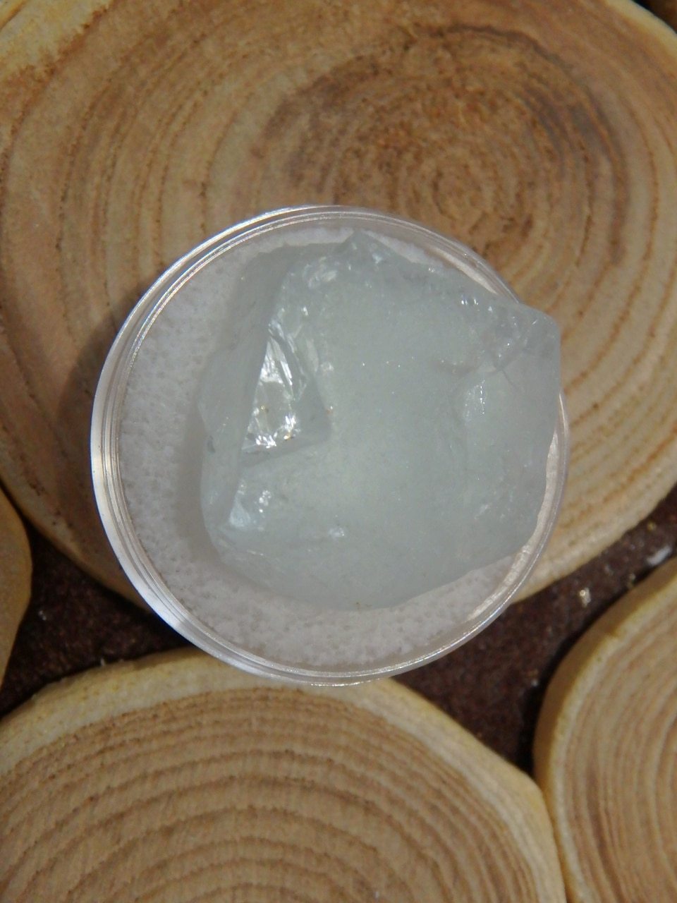Natural Sky Blue Topaz From Brazil in Collectors Box 1 - Earth Family Crystals
