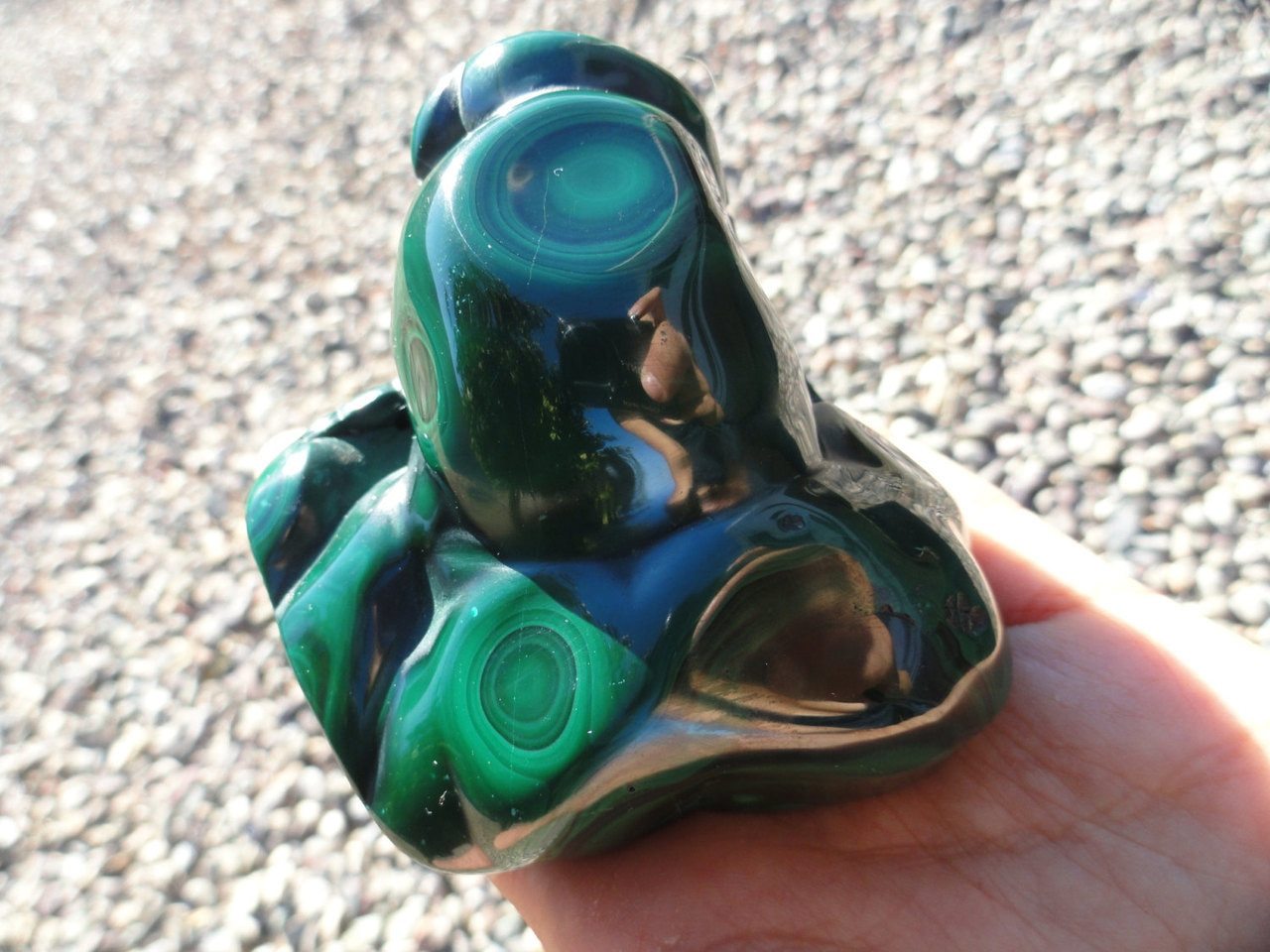 Large Divine Green MALACHITE CRYSTAL - Earth Family Crystals