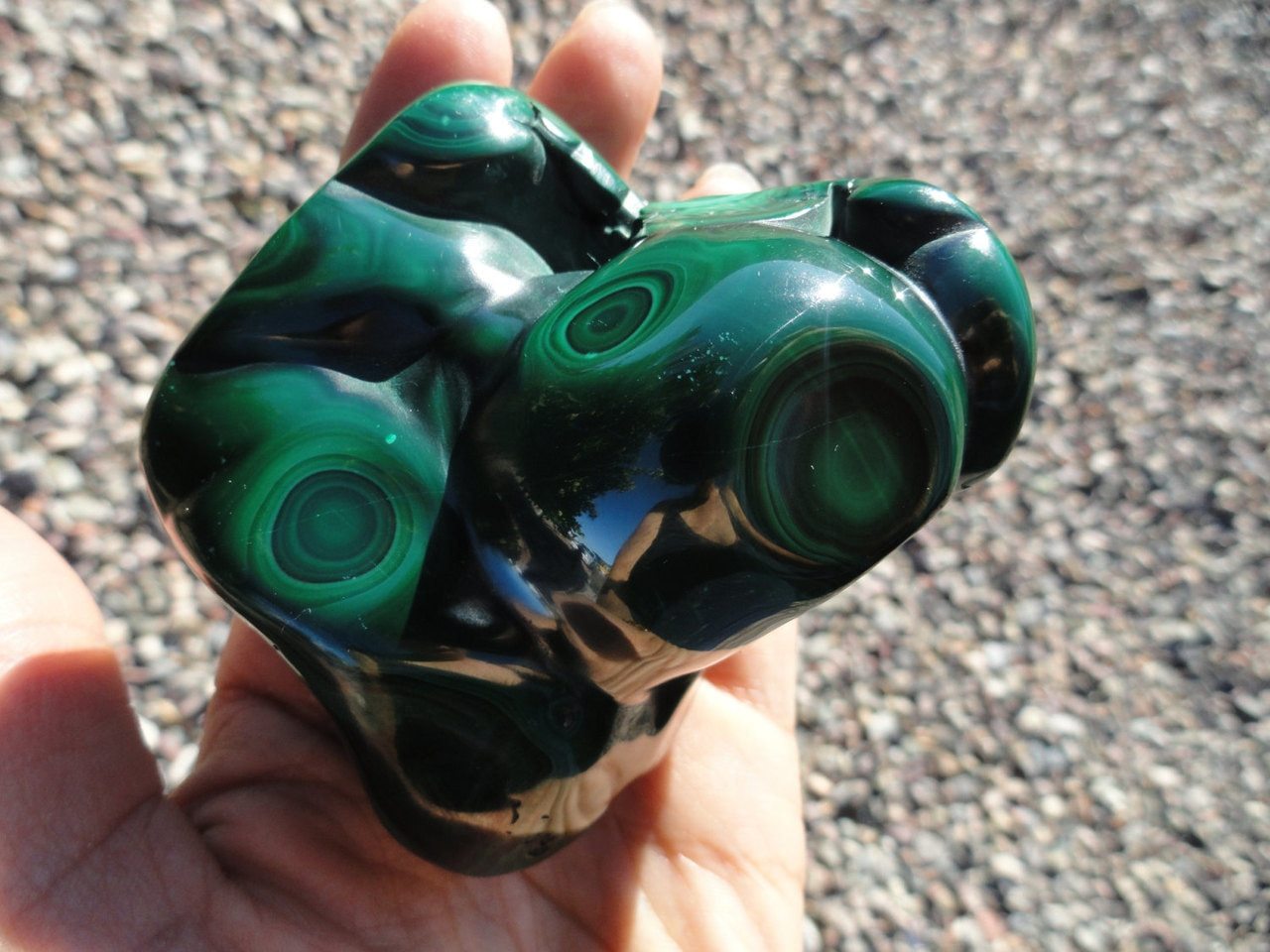 Large Divine Green MALACHITE CRYSTAL - Earth Family Crystals