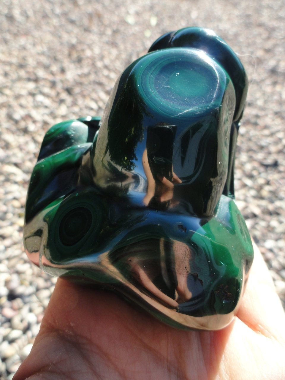 Large Divine Green MALACHITE CRYSTAL - Earth Family Crystals