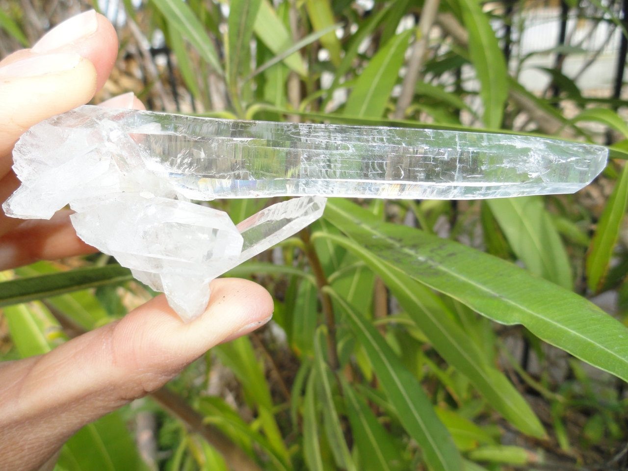 High Vibration Extra Clear CATHEDRAL QUARTZ CLUSTER From Brazil* - Earth Family Crystals