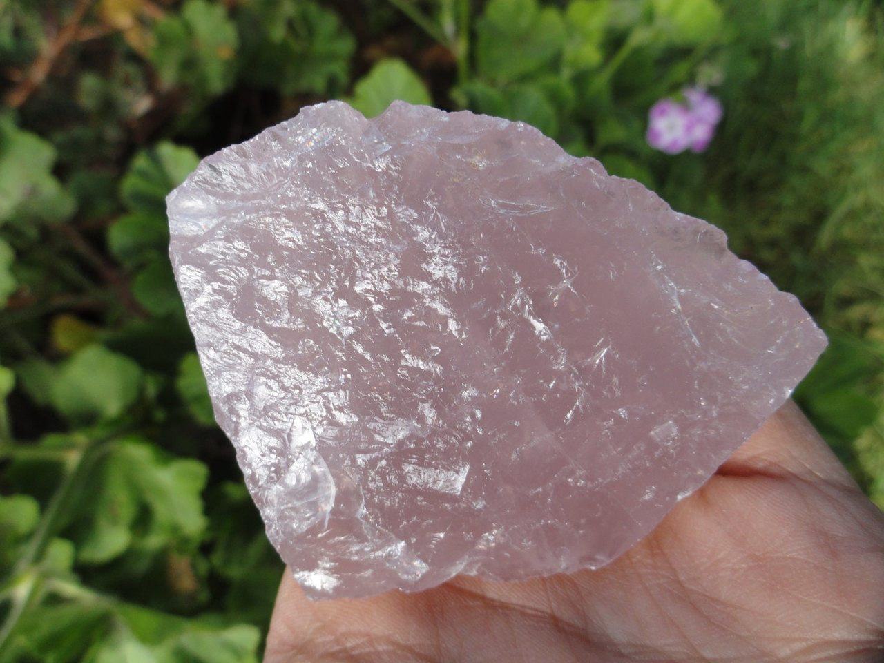  Chunky Natural ROSE QUARTZ ~ Stone of Unconditional Love, Reawakening,Contentment*
