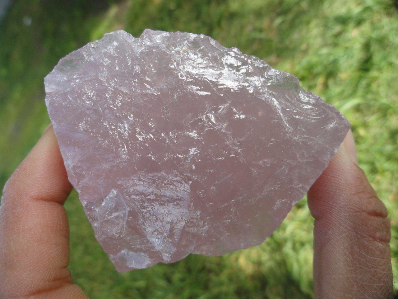  Chunky Natural ROSE QUARTZ ~ Stone of Unconditional Love, Reawakening,Contentment*