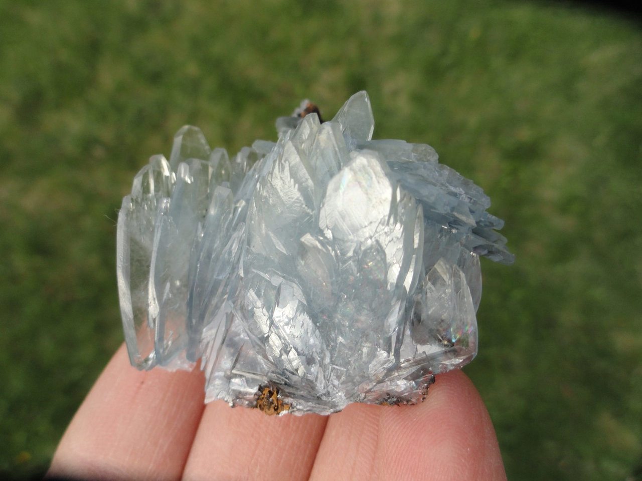 NEW Find * Gorgeous BLUE BARITE From Morocco* - Earth Family Crystals