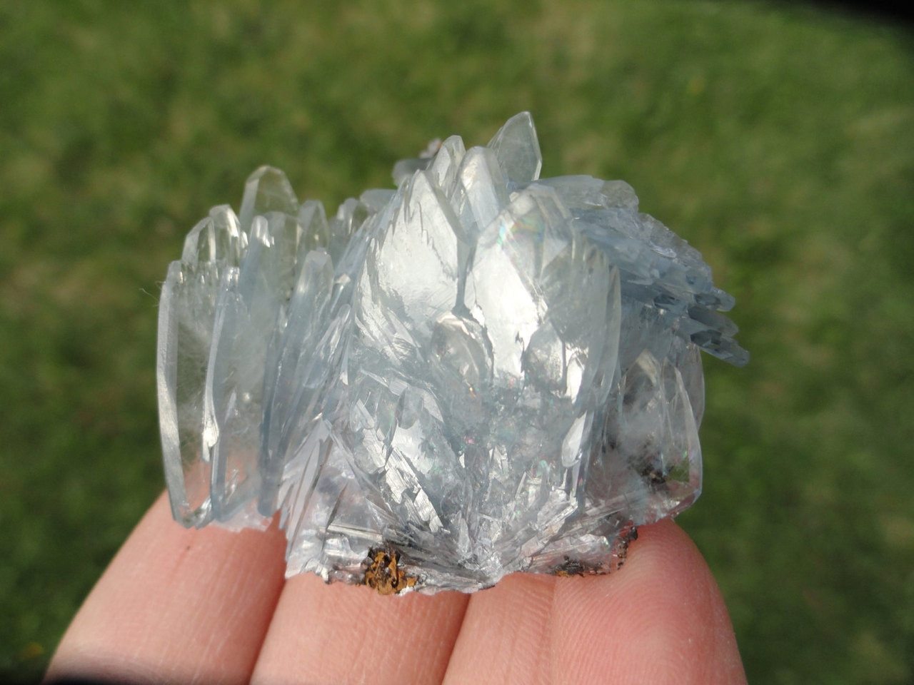 NEW Find * Gorgeous BLUE BARITE From Morocco* - Earth Family Crystals