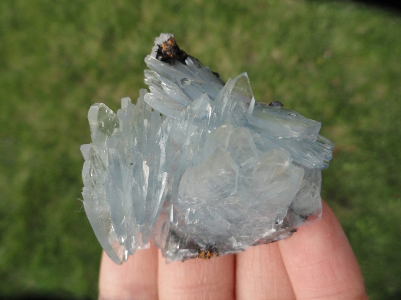 NEW Find * Gorgeous BLUE BARITE From Morocco* - Earth Family Crystals