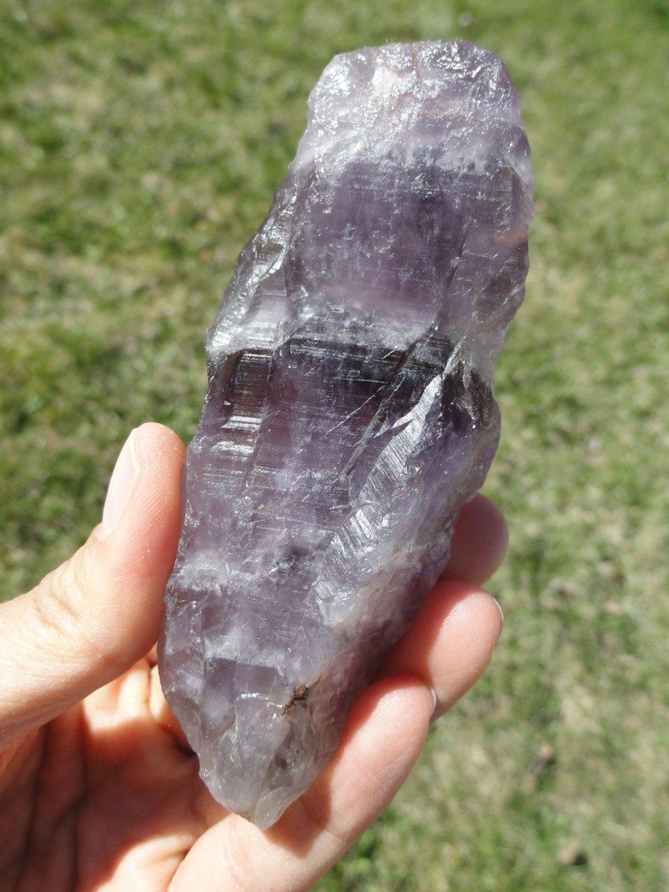  AURALITE-23 WAND Ideal for Reiki * Super 23~ Cacoxenite, Amethyst, Citrine, Lepidocrosite, Ajoite, Hematite, Magnetite, Pyrite,Gold*