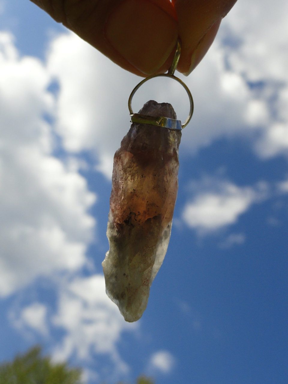 High Vibration SUPER 7 PENDANT (Includes Free Silver Chain) - Earth Family Crystals