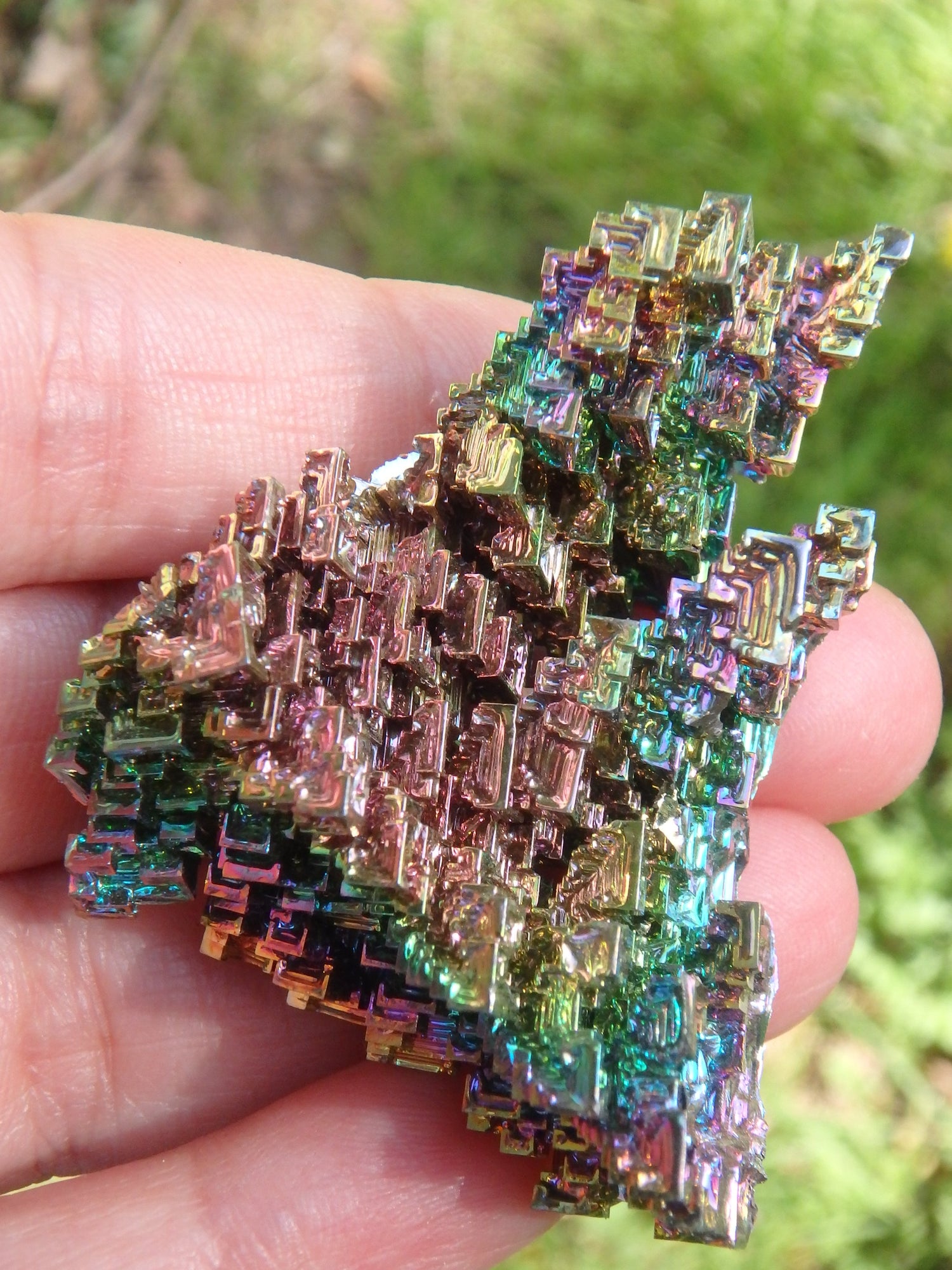 Large 3D Depth Rainbow Bismuth From Germany - Metiz Tier Price