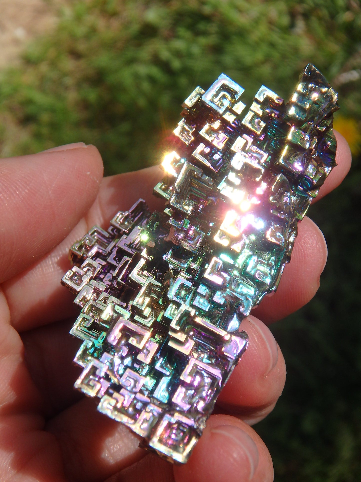 Large 3D Depth Rainbow Bismuth From Germany - Metiz Tier Price