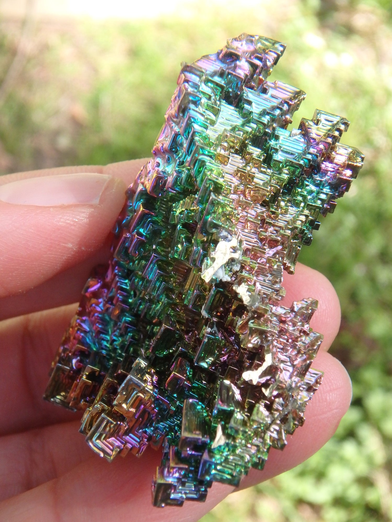 Large 3D Depth Rainbow Bismuth From Germany - Metiz Tier Price